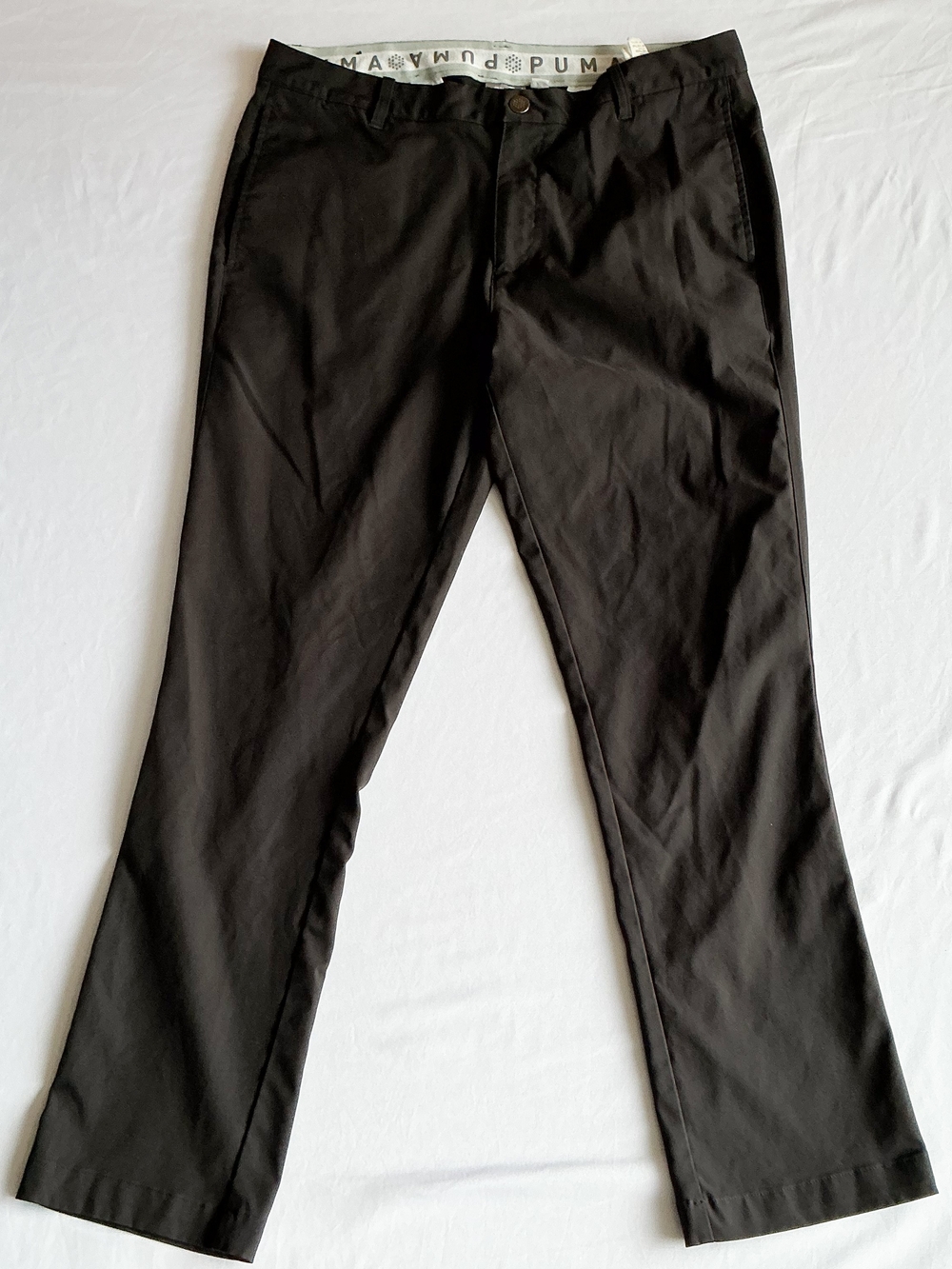 PUMA Tailored Jackpot Golf Pants 33x32 Men's Performance Stretch Black Comfy